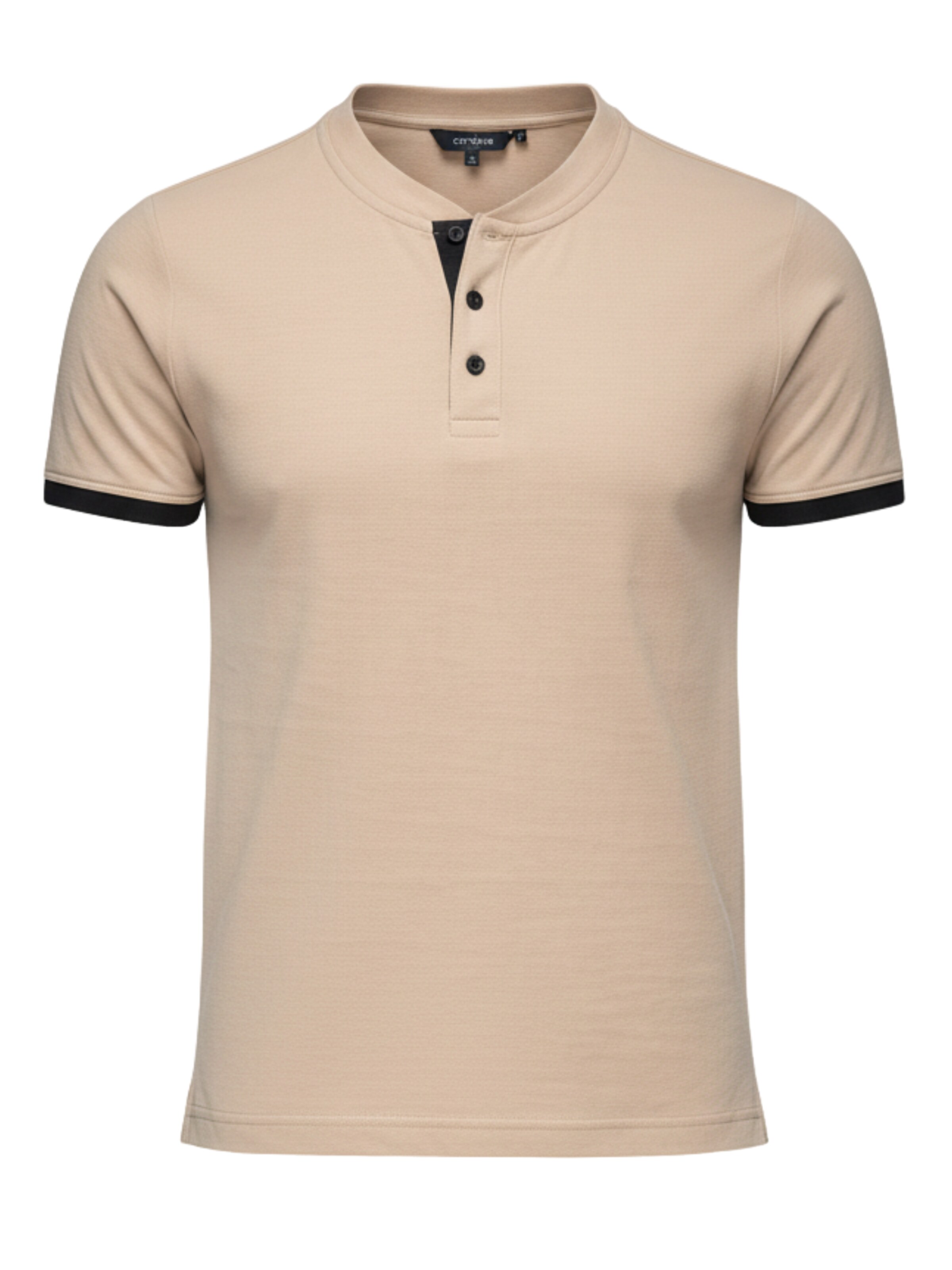 Maglietta di Ombre in beige: frontale