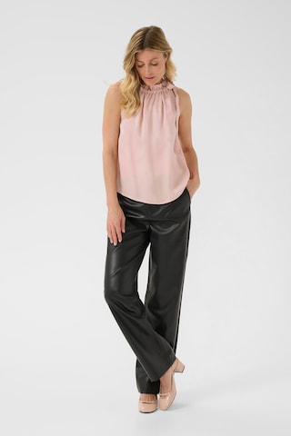 Cream Blouse 'Viria' in Roze