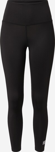 Pantaloni sport HIIT pe negru / alb, Vizualizare produs