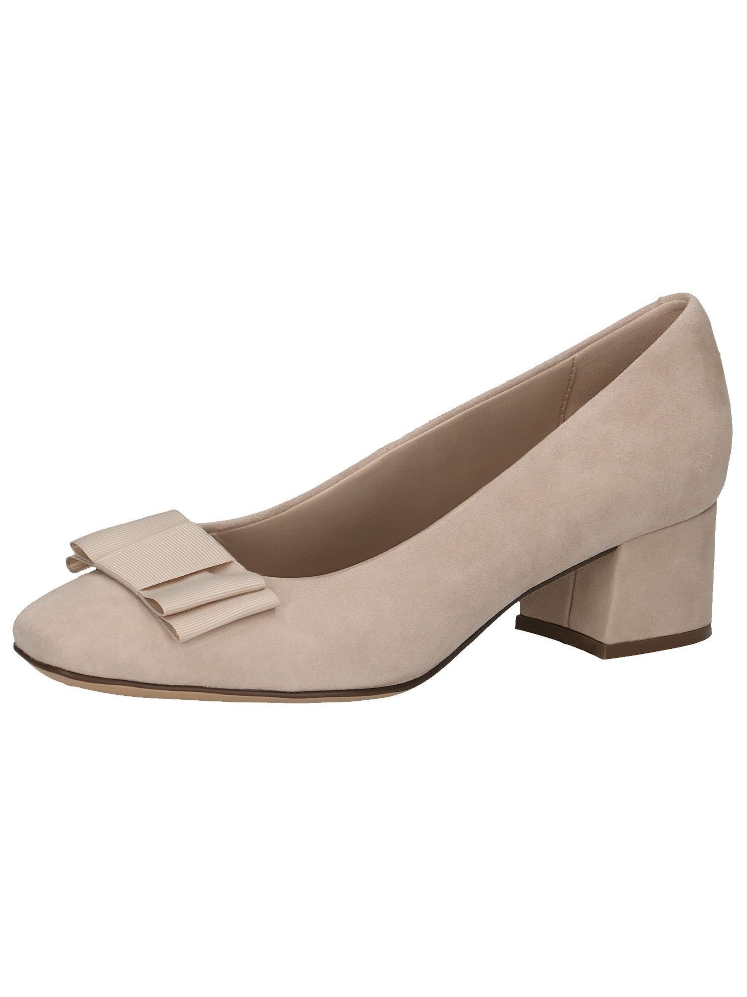 CAPRICE Pumps in Beige: Vorderseite