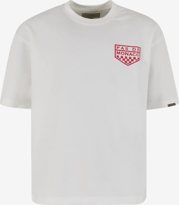 T-Shirt Pas De Monaco en blanc : devant
