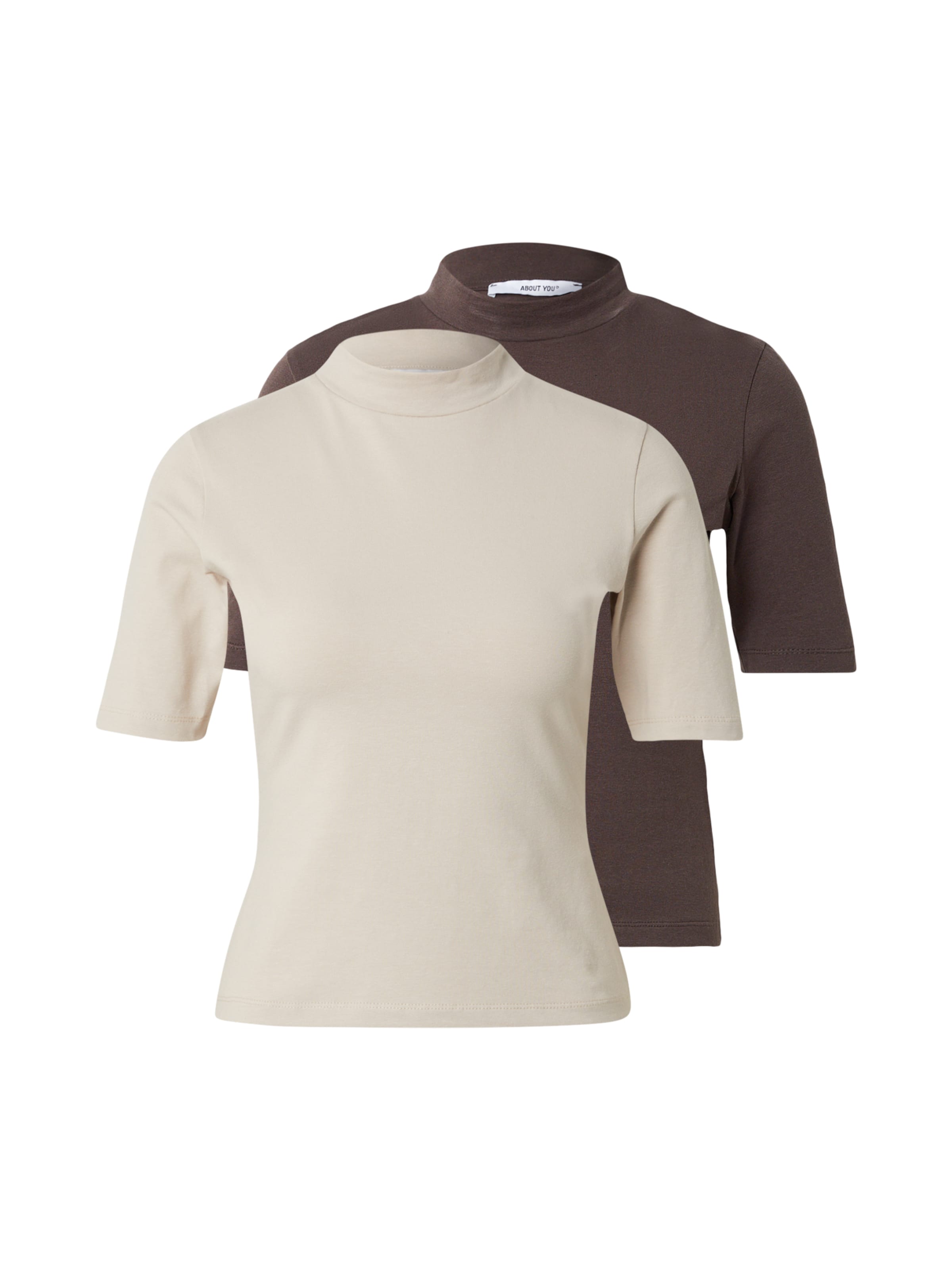 ABOUT YOU Póló 'Lenni' - bézs: elől