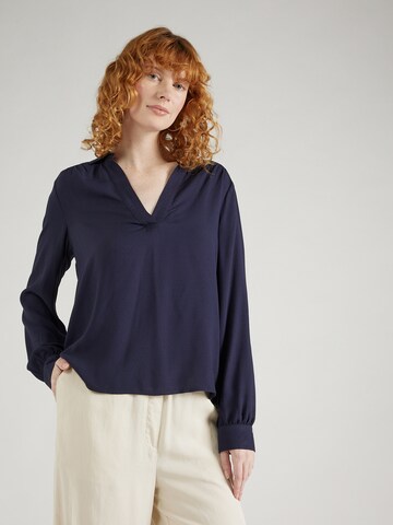 s.Oliver Blouse in Blue: front