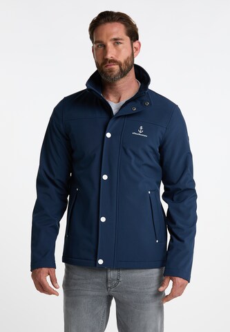 Veste mi-saison DreiMaster Maritim en bleu : devant