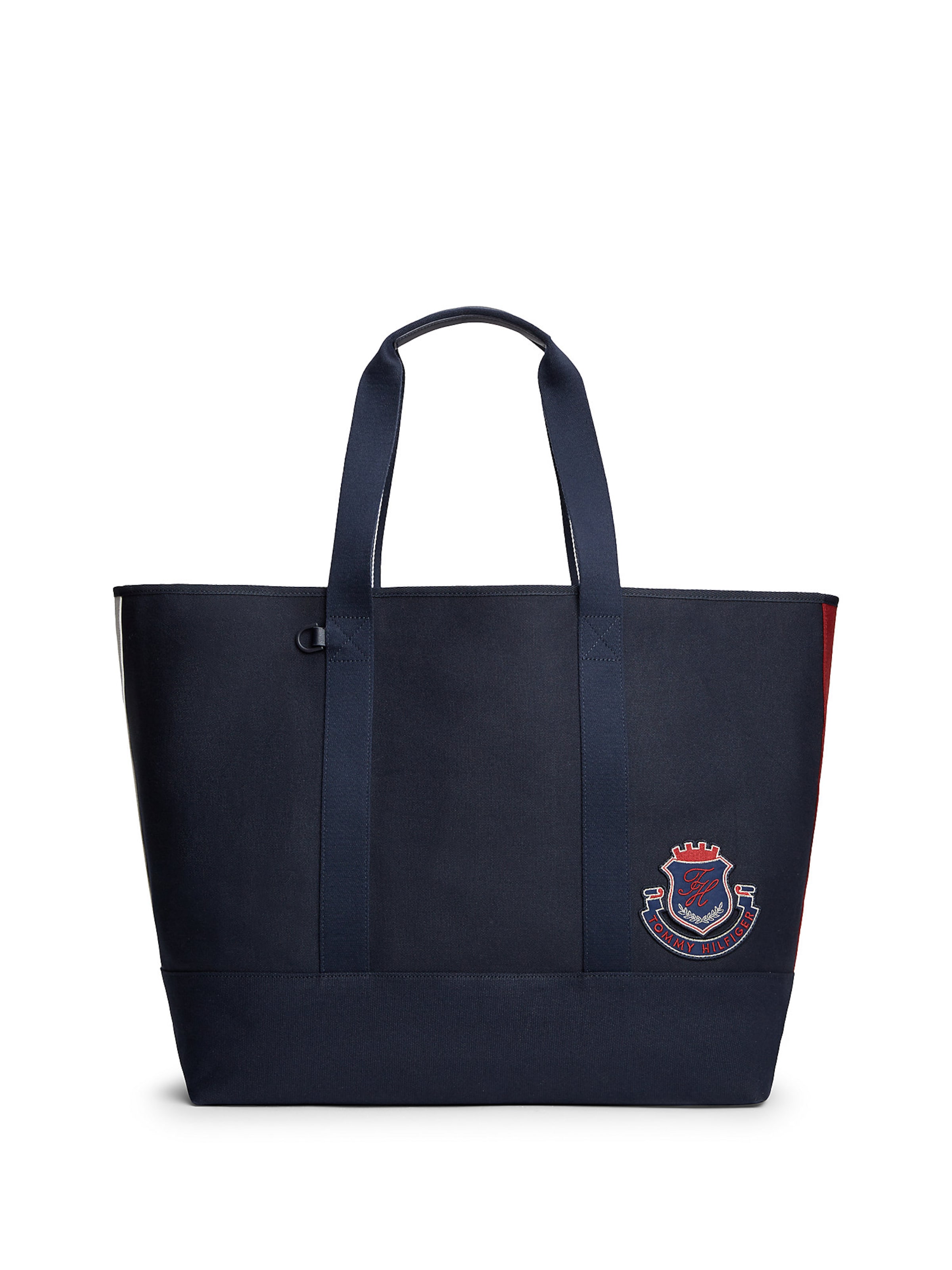 Cabas 'Heritage' TOMMY HILFIGER en bleu : devant