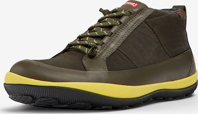 Boots stringati 'Peu Pista' CAMPER di colore marrone scuro / giallo, Visualizzazione prodotti