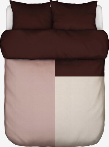 Marc O'Polo Duvet Cover 'Ewon' in Brown: front