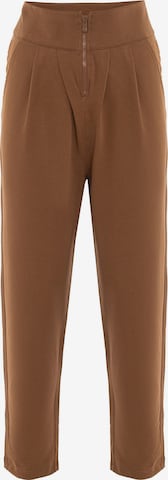 Anou Anou Regular Housut värissä ruskea: etupuoli