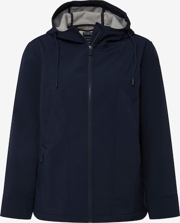 Ulla Popken Performance Jacket in Blue: front