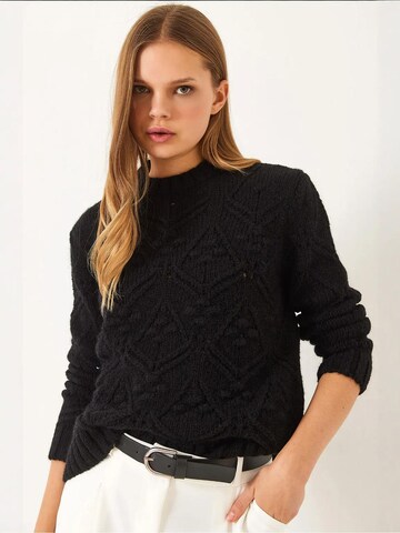 Pull-over Bianco Lucci en noir