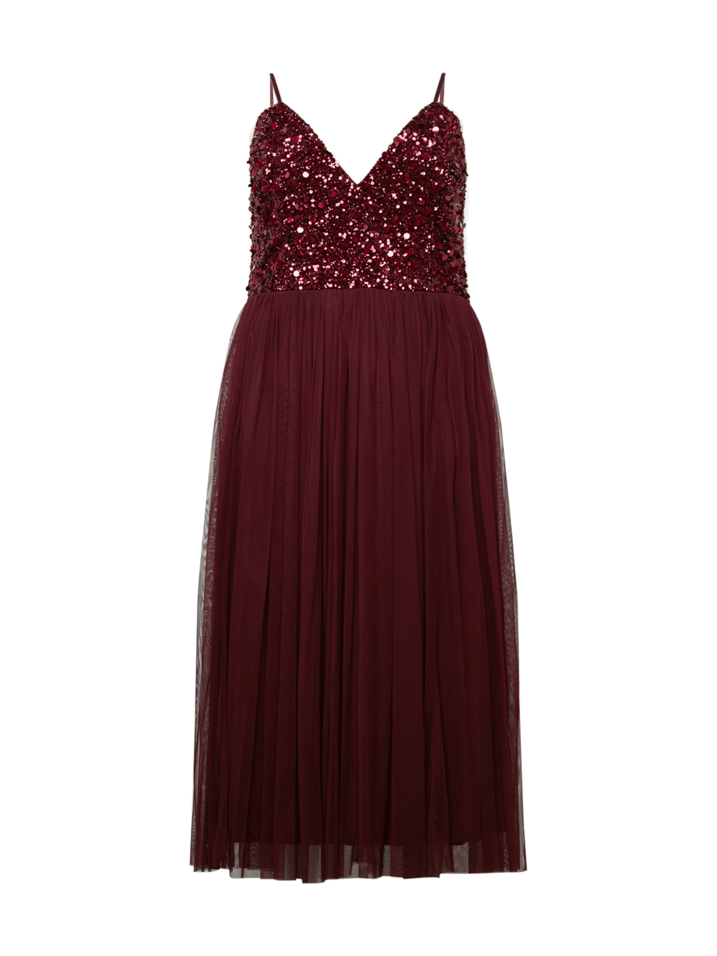 Robe de soirée 'Azalia' Lace & Beads Plus en rouge : devant