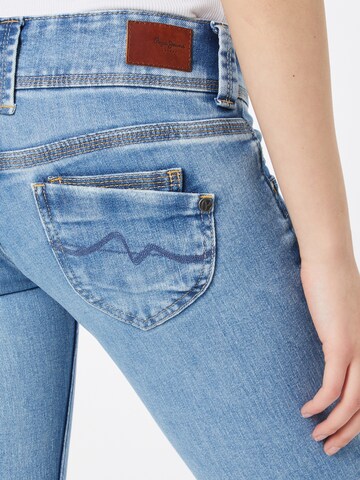 Pepe Jeans Slimfit Jeans 'VENUS' in Blauw