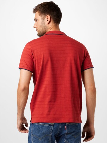 TOM TAILOR Poloshirt in Rot