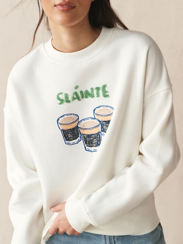Next Sweatshirt in Beige