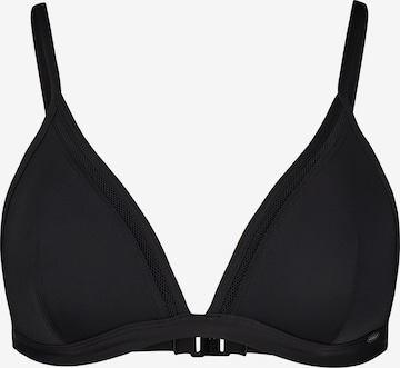 SkinyTrokutasti Grudnjak - crna boja: prednji dio