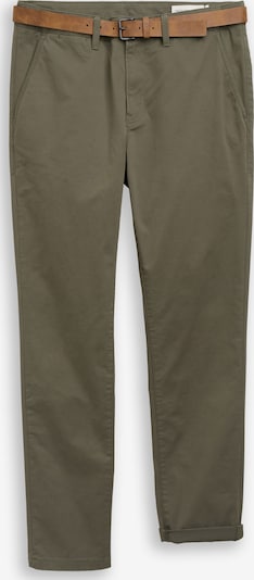 29/32 dydžio „Chino“ stiliaus kelnės iš TOM TAILOR DENIM, spalva – alyvuogių spalva, Prekių apžvalga