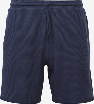 Reebok Športové nohavice - Modrá: predná strana