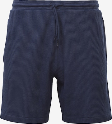 Regular Pantaloni sport de la Reebok pe albastru: față