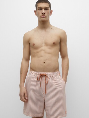 Pull&Bear Badeshorts in Orange: Vorderseite