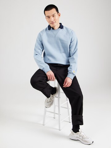 Carhartt WIP Mikina 'Chase' – modrá