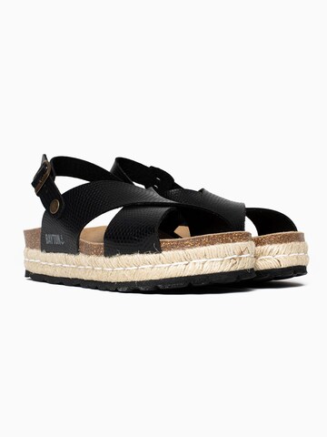 Bayton Sandal 'Leida' in Black