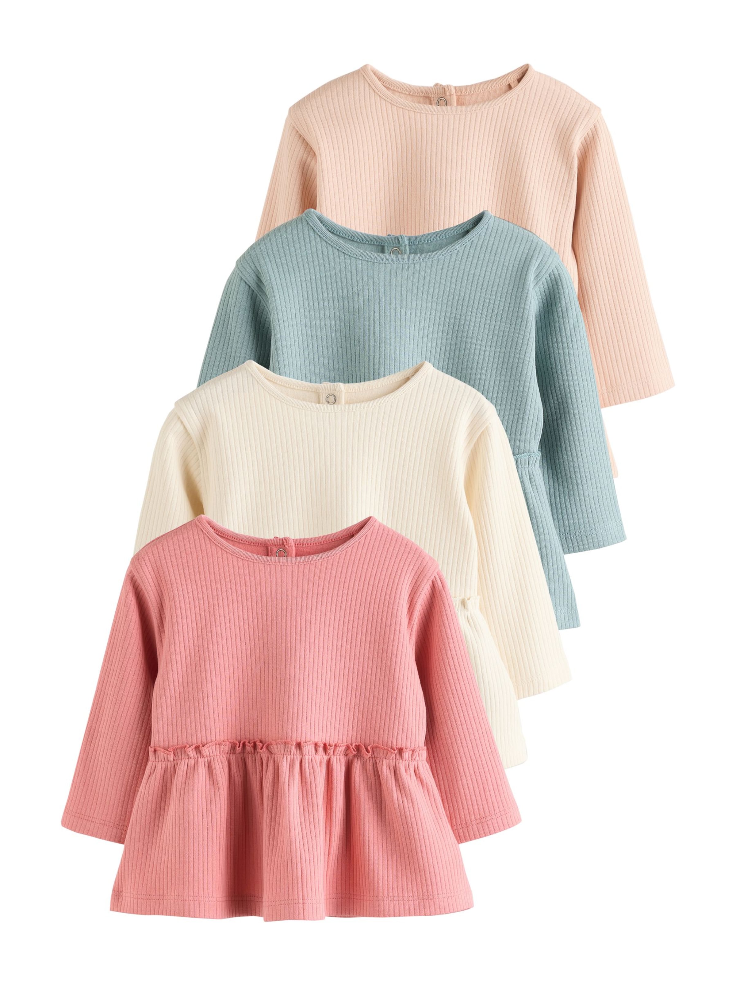 Next Camiseta en beige / ópalo / rosa / talco, Vista del producto