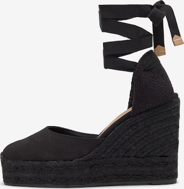 juoda Castañer Espadrilės 'Carina': priekis