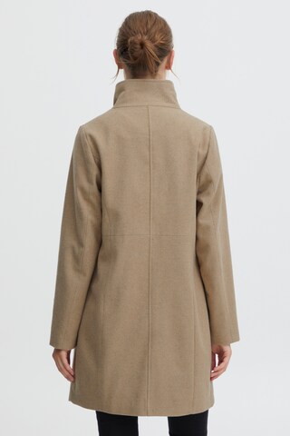 Oxmo Between-Seasons Coat 'Valerine' in Beige