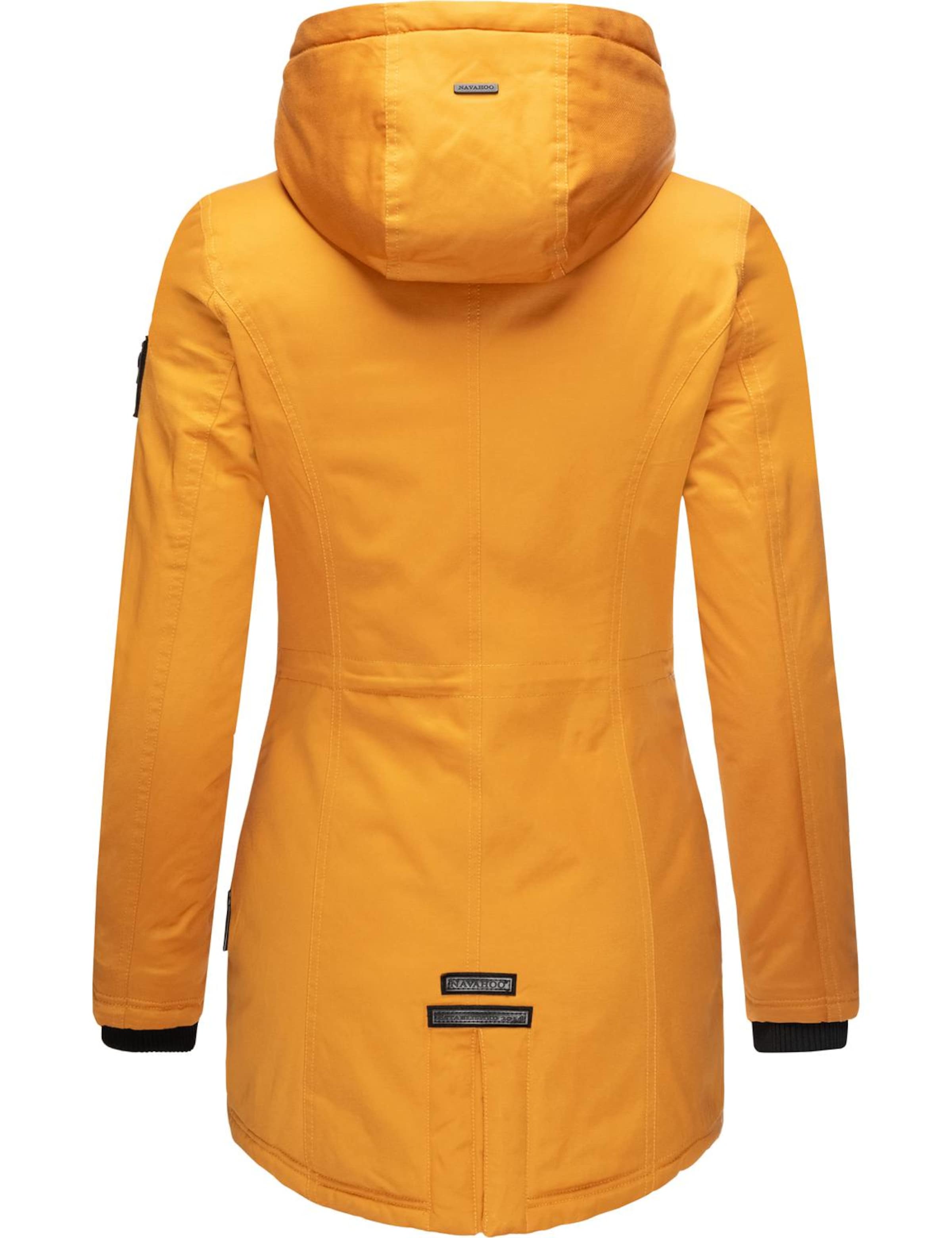 NAVAHOO Vinterparkas i gul