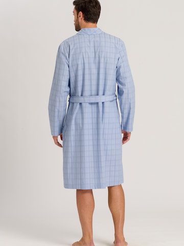 Hanro Long Bathrobe in Blue