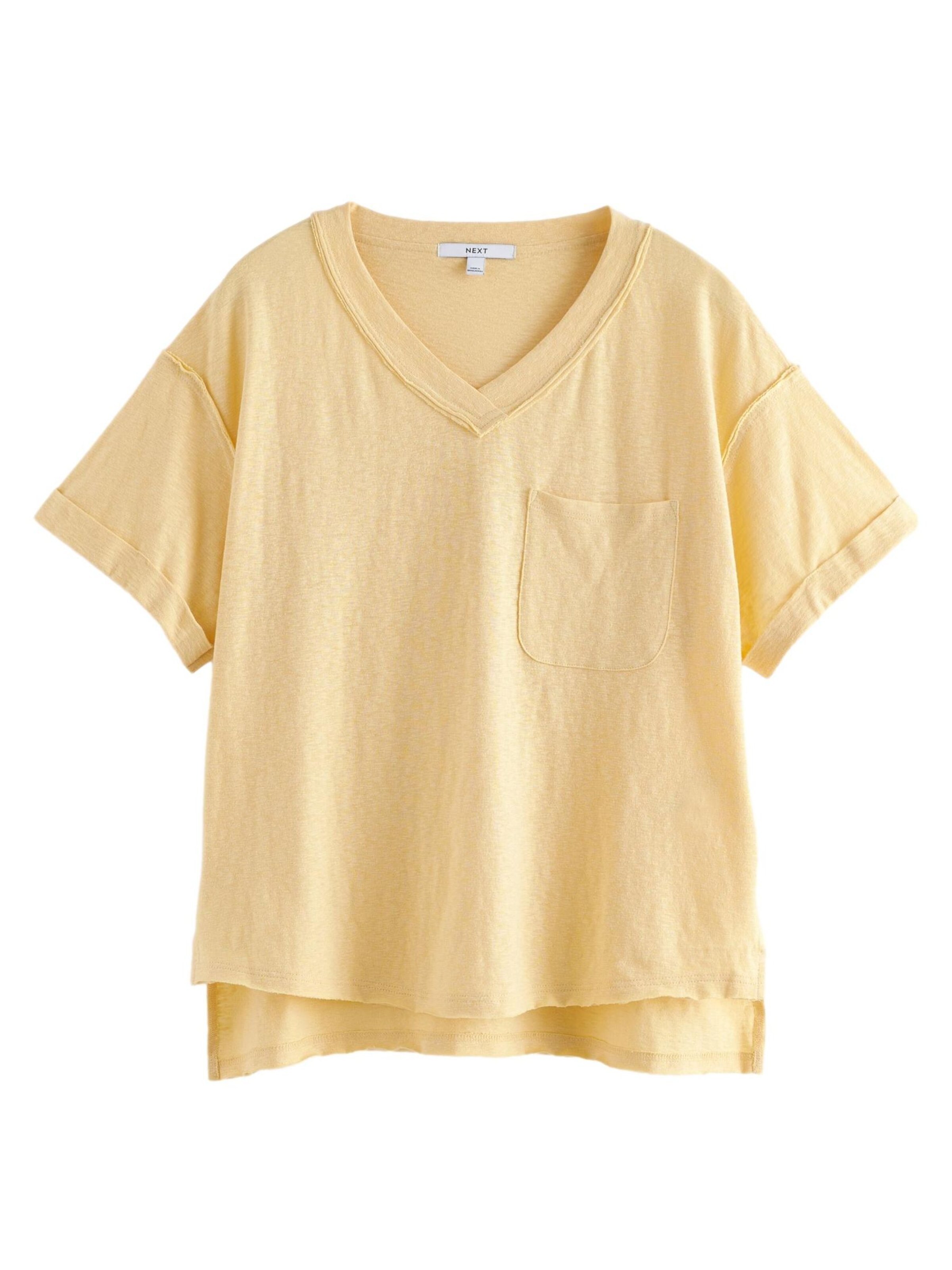 Next Koszulka w kolorze żółty: przód