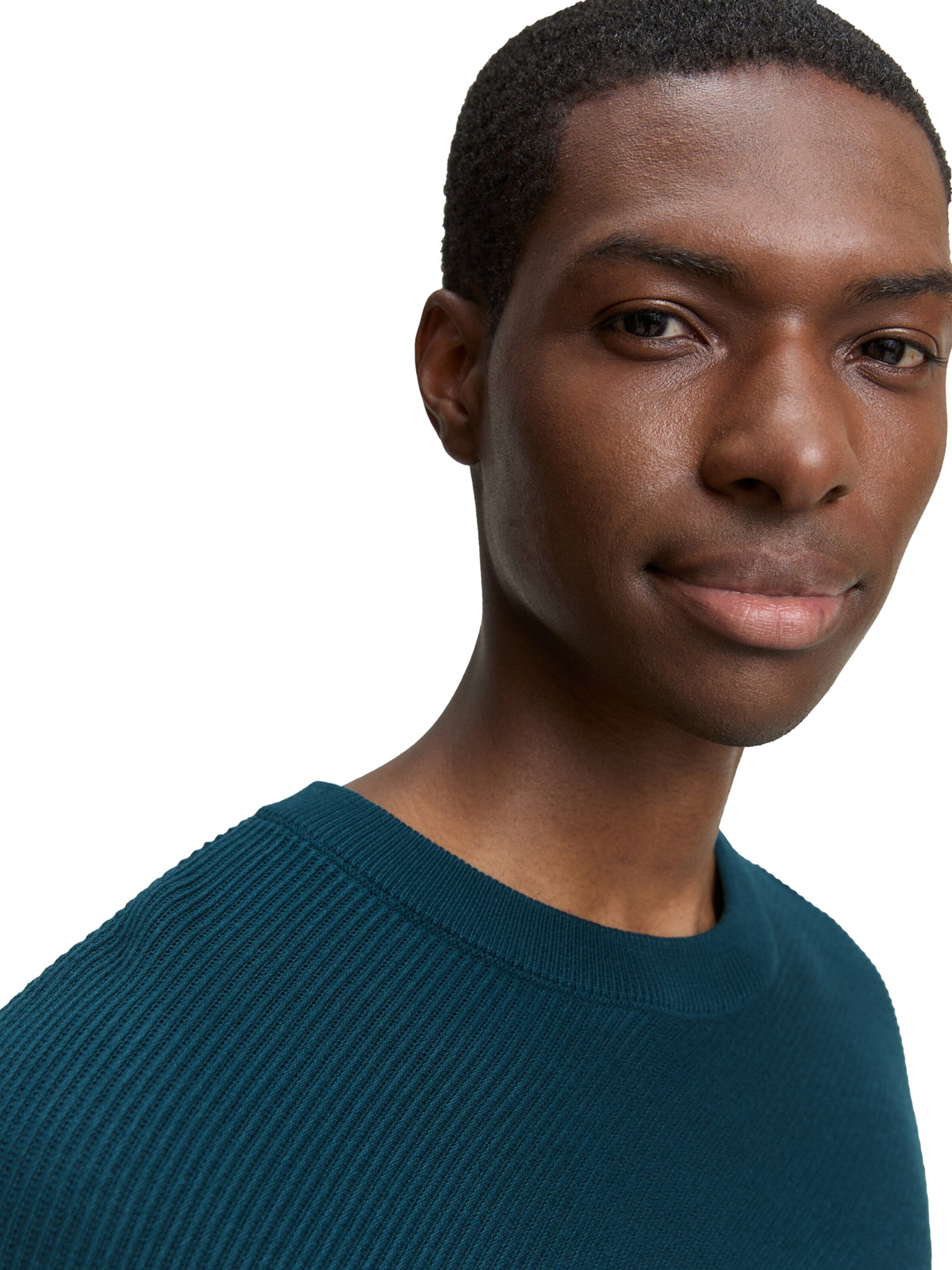 TOM TAILOR DENIM Pullover in Grün