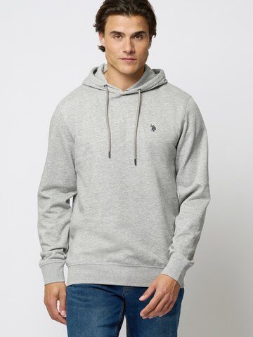 U.S. POLO ASSN. Sweatshirt 'Toke' i grå: forside