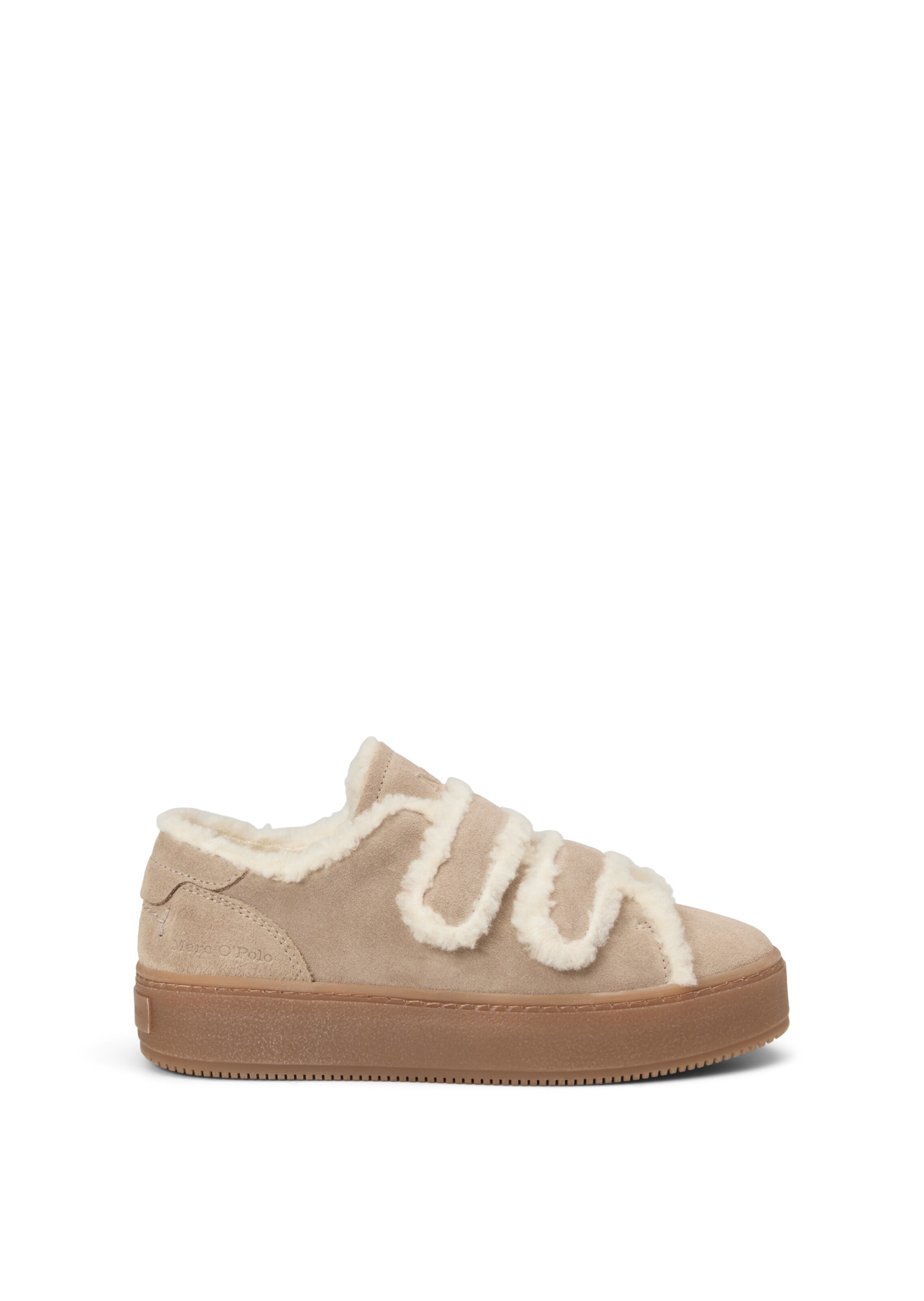 Marc O'Polo Sneakers laag 'Edith' in Beige: zijkant