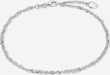 AMOR Foot Jewelry 'Herz' in Silver: front