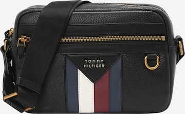 TOMMY HILFIGER Чанта за през рамо тип преметка в черно