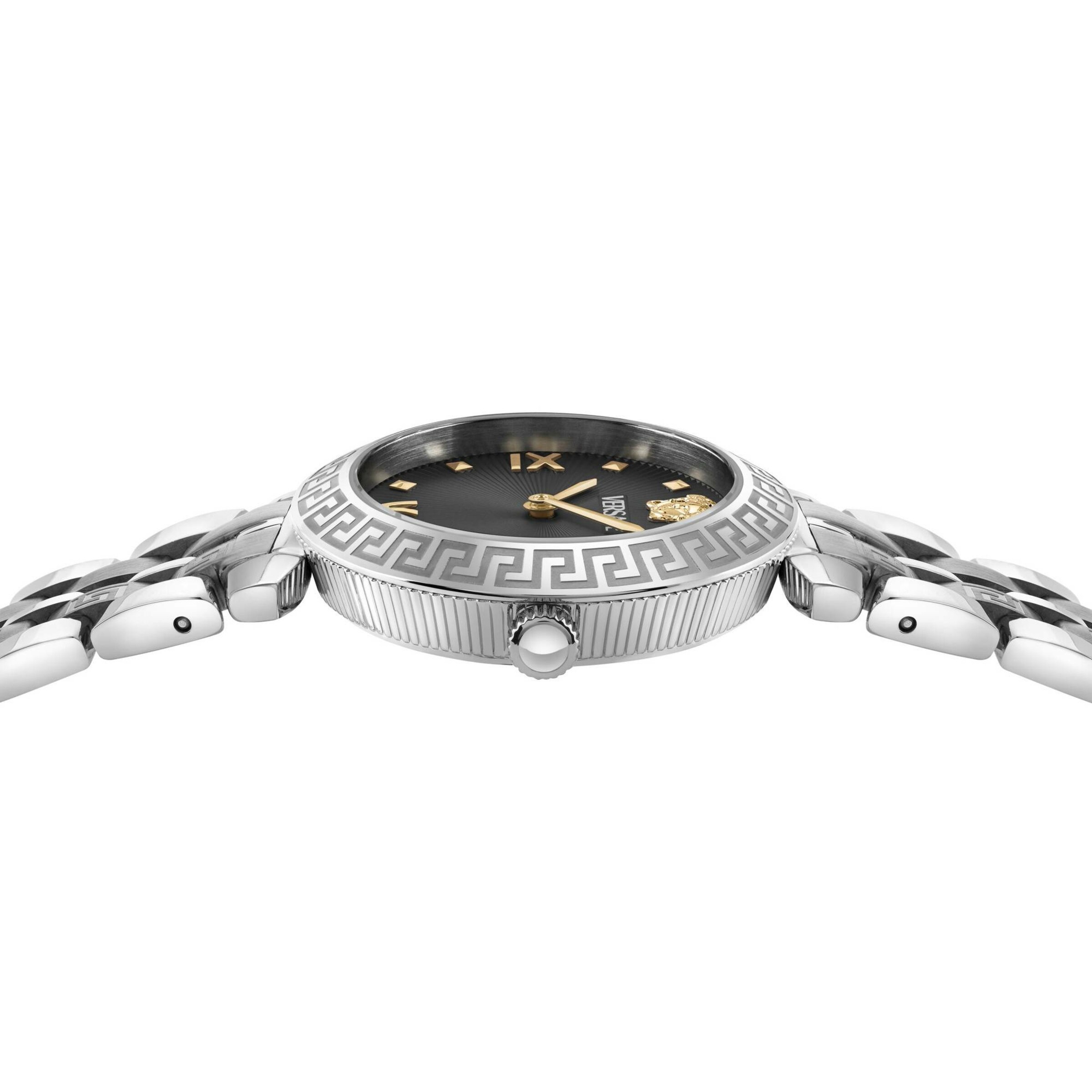 VERSACE Analog Watch in Silver