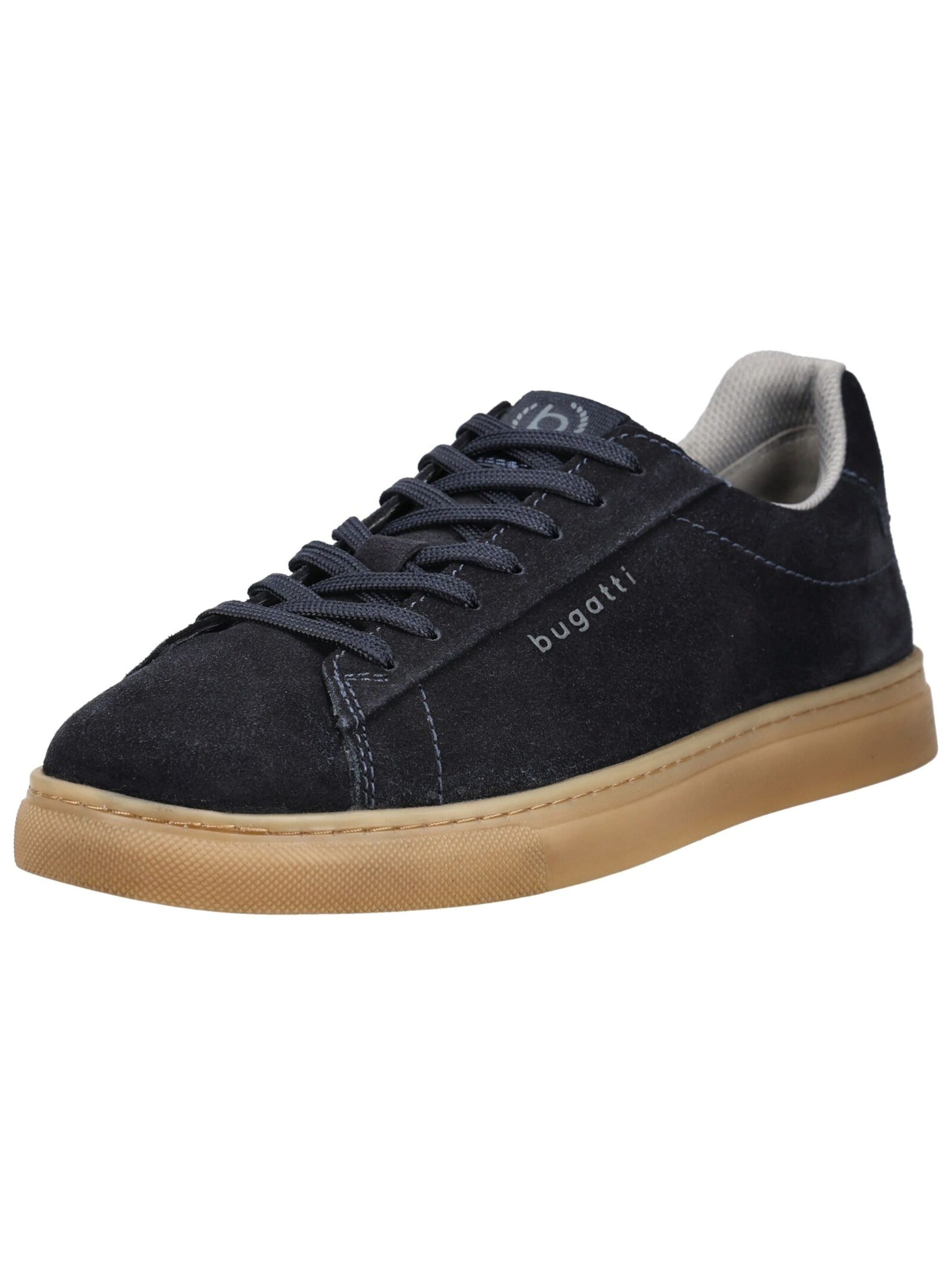 bugatti Platform trainers in Blue: front