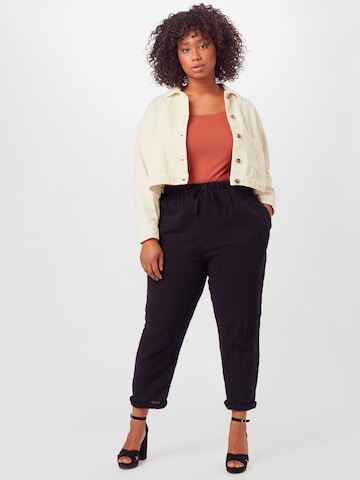 ABOUT YOU Curvy Shirt 'Juli' in Brown