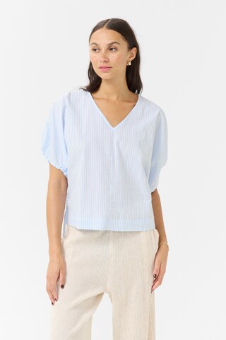 Kaffe Bluse 'Beth' i blå: forside