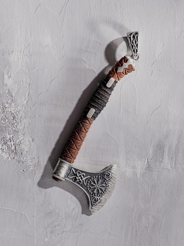 REYTEL Pendant 'AXE HELMET of TERROR' in Silver