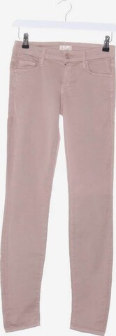 MOTHER Hose XS in Pink: predná strana