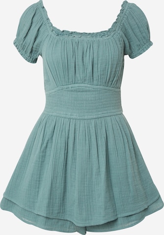 Robe HOLLISTER en vert : devant