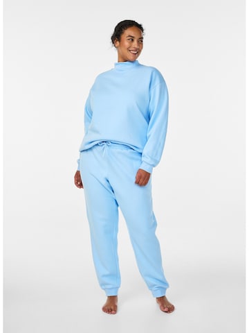 Zizzi Zúžený strih Nohavice 'Mrikke' - Modrá