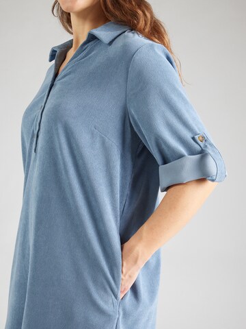 Abito camicia 'CARWINI' di ONLY Carmakoma in blu