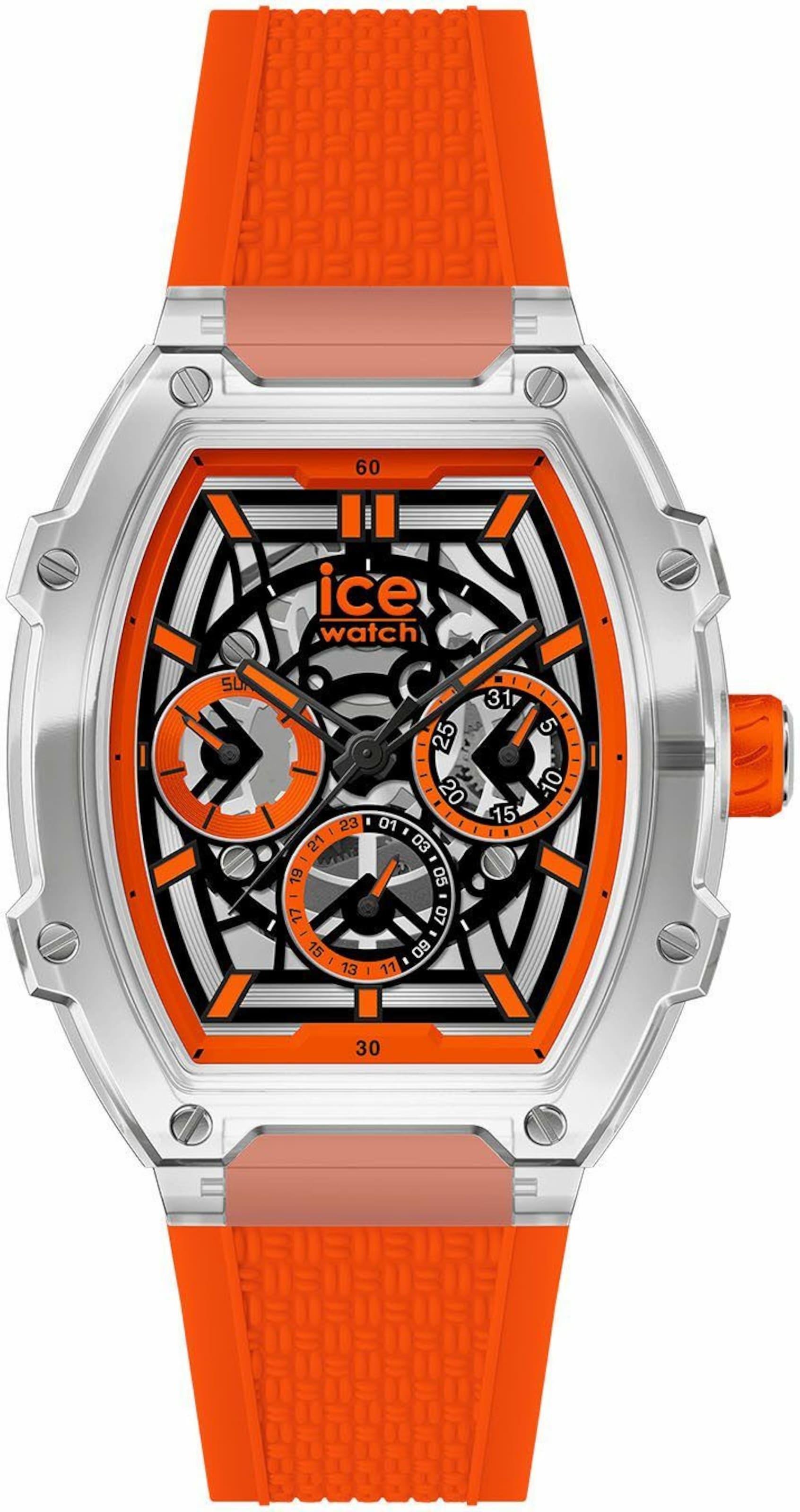 ICE WATCH Uhr 'Ice  Boliday' in Orange: Vorderseite