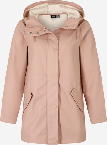 Vero Moda Petite Tussenparka 'Malou' in Roze: voorkant