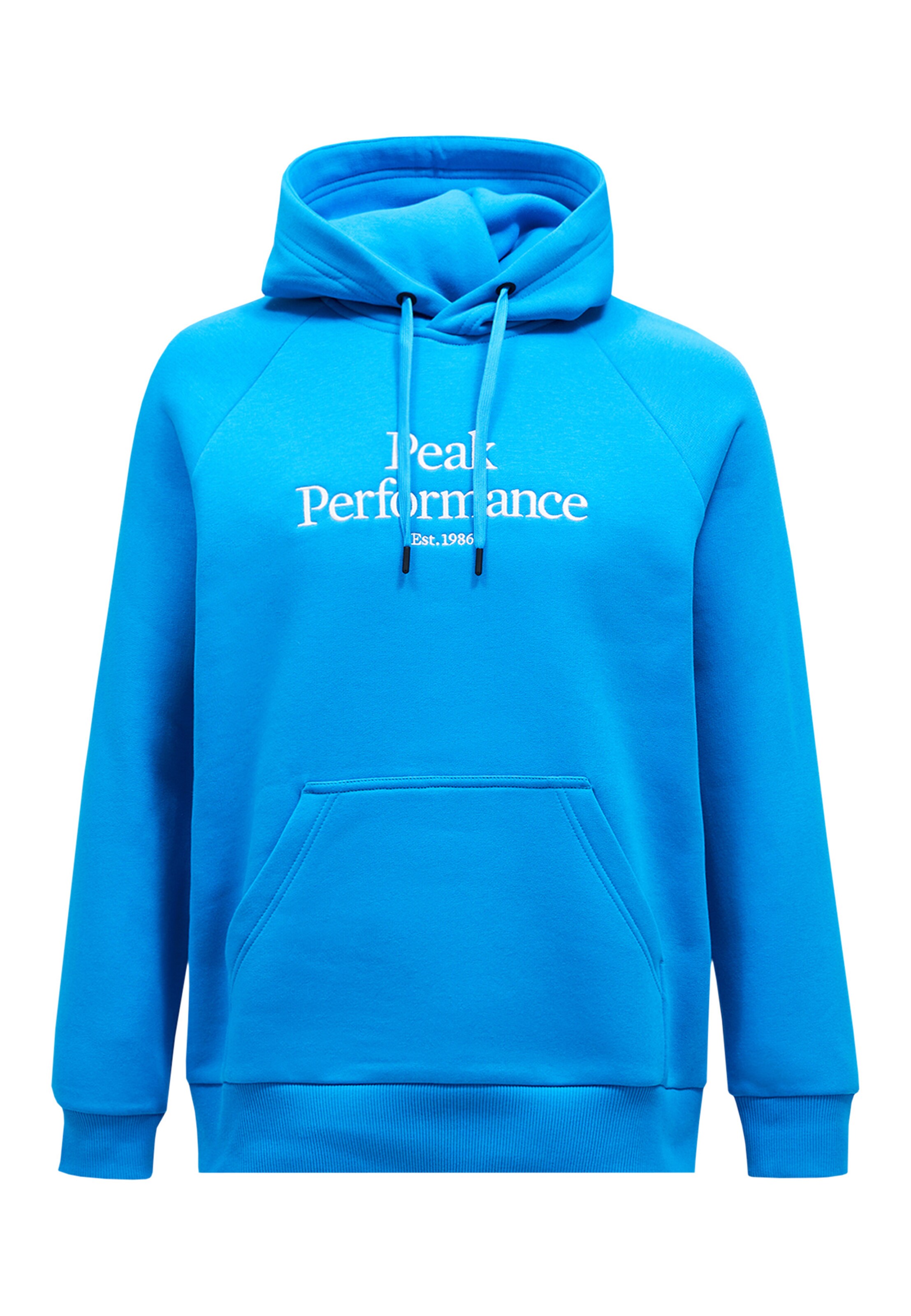 PEAK PERFORMANCE Sweatshirt in Blauw: voorkant