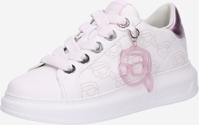 Karl Lagerfeld Sneaker in rosa / magenta / pastellpink / weiß, Produktansicht