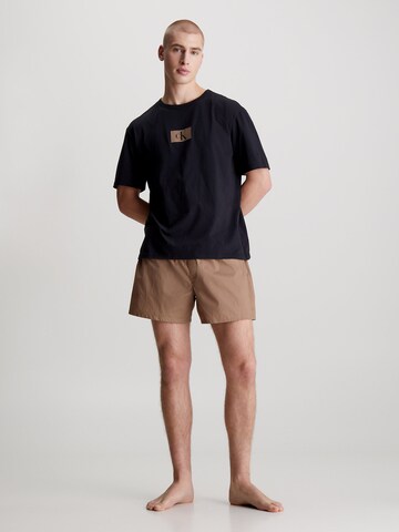 Calvin Klein Underwear Pyjama kort 'CK96' in Zwart